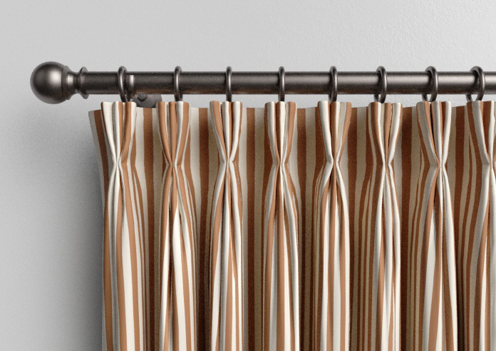 The British Stripe Co. Catherine, Teinbridge No.2 - Made to Measure Curtains - Image 11